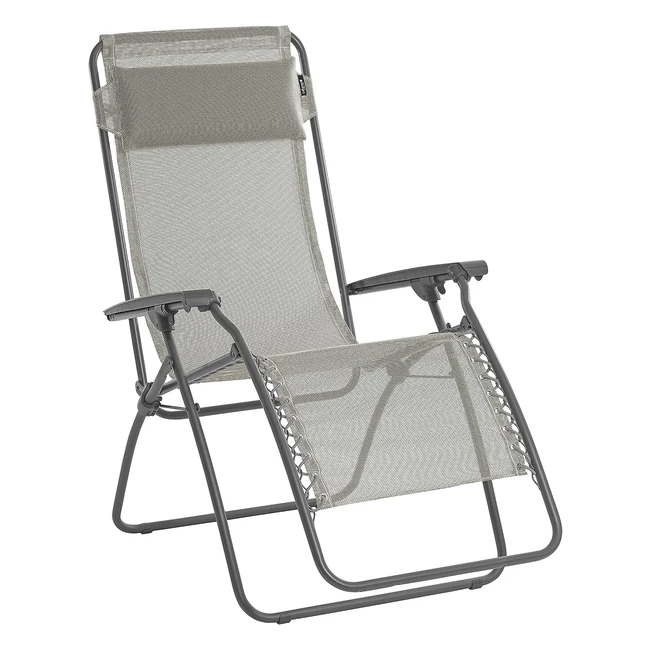 Lafuma RT 2 Loungers and Recliner Seigle - Zero Gravity Chair with Adjustable He