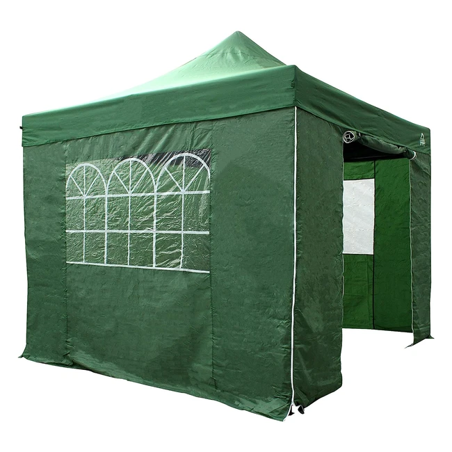 Gazebo Plegable Impermeable - 3x3m - Verde - Ref. 12345 - ¡Ideal para playa y picnic!