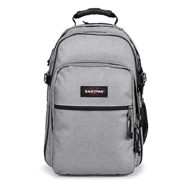 Eastpak Tutor Backpack 48cm 39L - Padded Laptop Sleeve, Leather Bottom, Reinforced Handle