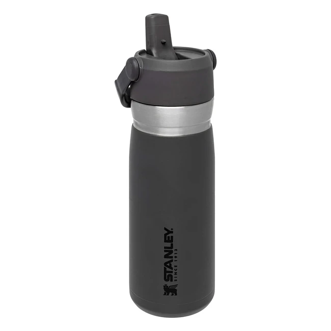 Stanley Iceflow Flip Straw Trinkflasche Edelstahl | Hält 12 Stunden kalt | Auslaufsicher | BPA-frei