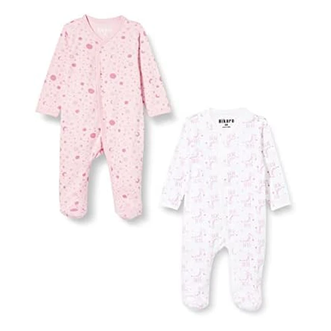 Pyjama bébé fille lot de 2 multicolore Fairy Rose 409 - 03 mois/56 cm