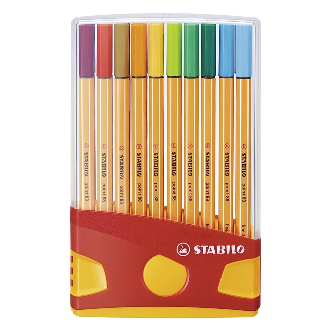 Fineliner Stabilo Point 88 Colorparade 20er Pack, verschiedene Farben