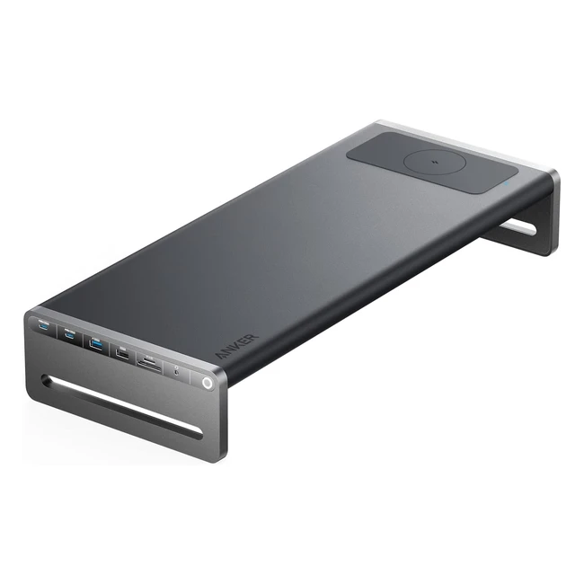 Anker 675 USB-C Docking Station 12in1 mit 10Gbps USB-C Ports 4K60Hz HDMI Bildschirm kabelloses Ladegerät für Lenovo ThinkPad MacBook Pro M1M2 und mehr USB-C Geräte