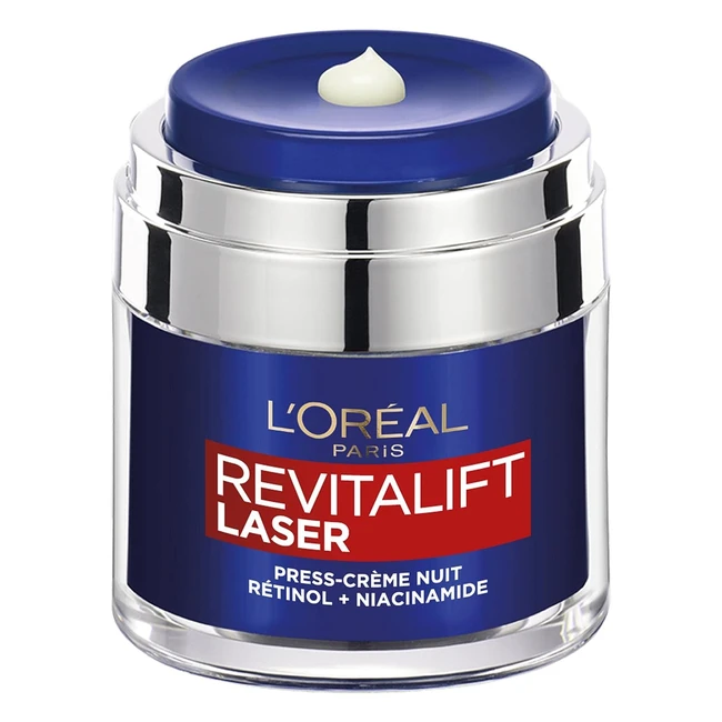 LOral Paris Revitalift Laser - Crme de Nuit Anti-ge au Rtinol et  la 