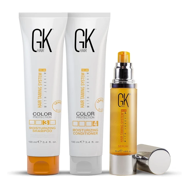 GK Hair Global Keratin Shampoo e Balsamo Idratante 34 fl oz100ml  Siero Anti-F