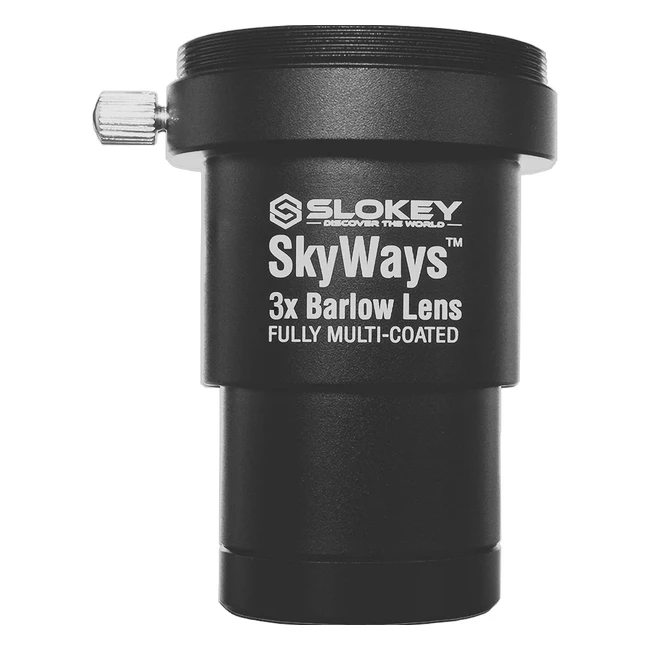 Lente Acromtica Barlow 3x Pro Slokey Skyways  Imagen Ntida y Luminosa  Lig