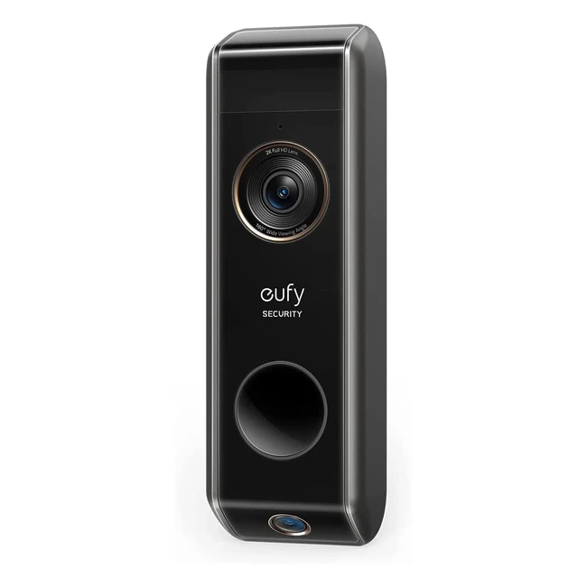 Nouvelle sonnette vidéo Eufy Security S330 avec double caméra - Batterie longue durée - Détection de mouvement - Livraison gratuite