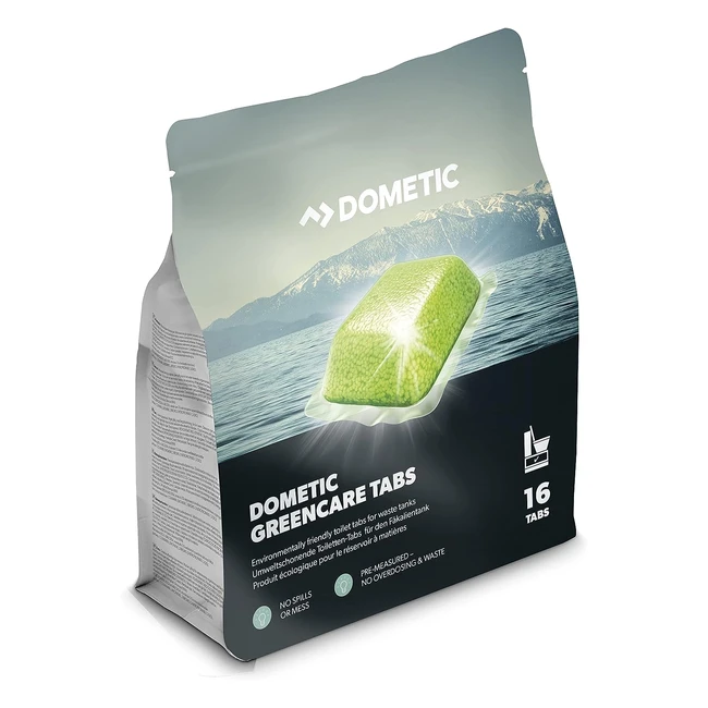 Pastillas Ecológicas Autodegradables Dometic Greencare Tabs - Tanque de Aguas Negras