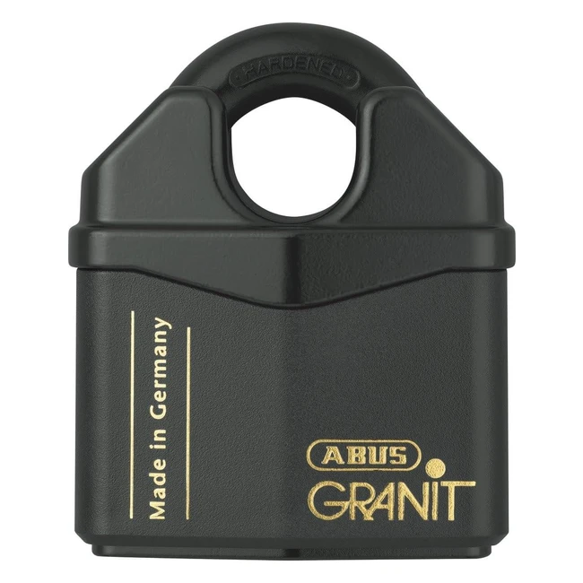 Cadenas Abus Granit 37RK80 - Noir 80mm - Haute Protection