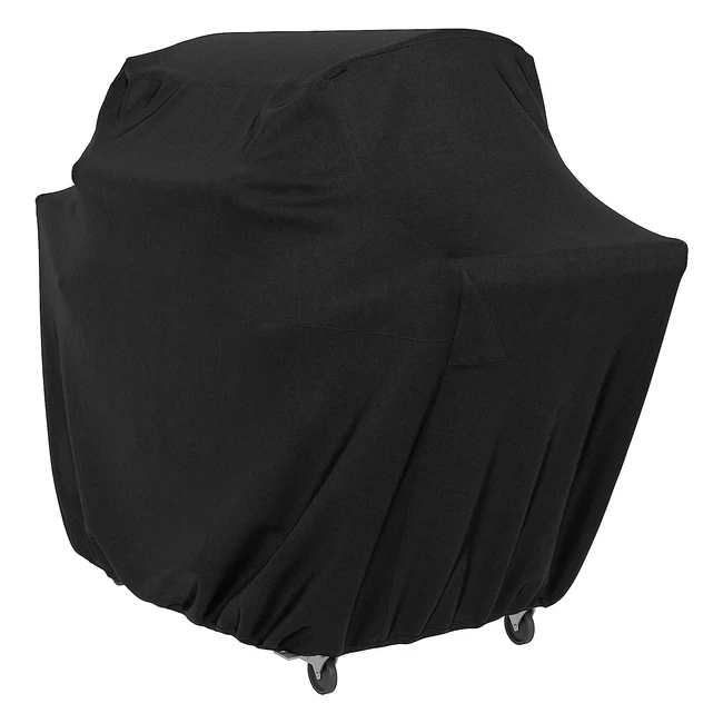 Small Black Gas Grill Cover - Amazon Basics - Reference 12345 - Water-Resistant