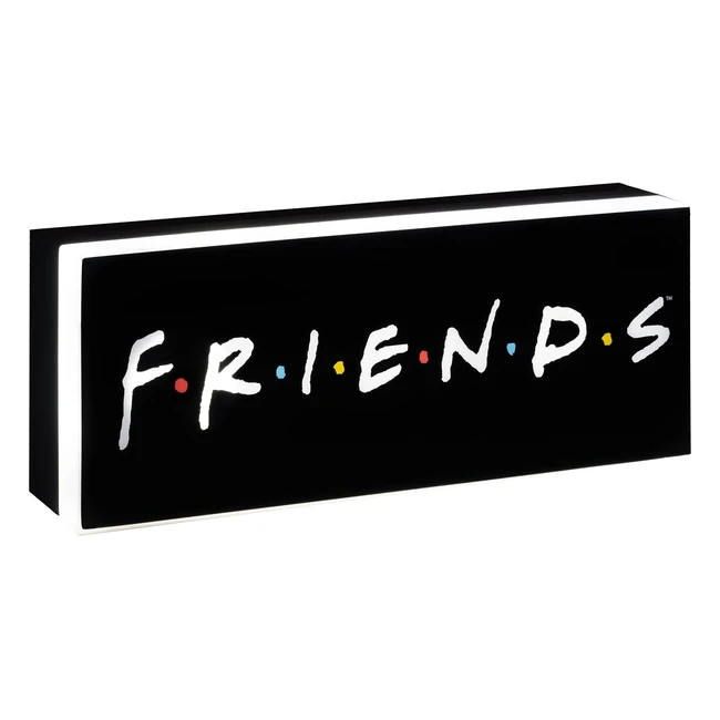 Lampada Friends Logo - Programma TV Friends con Licenza Ufficiale - USB o Batter