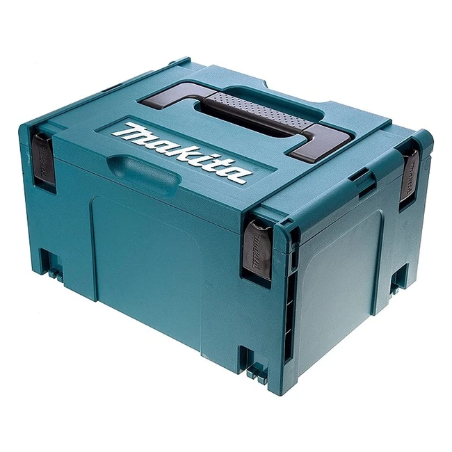 Makita 8215518 Makpac Connector Case Type 3 - Strong Stackable Locking Latch