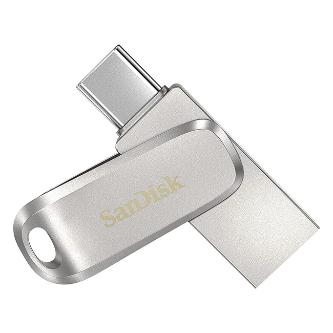 SanDisk Ultra Dual Drive Luxe USB Typ-C 128 GB - 150 MB/s - Automatisches Backup