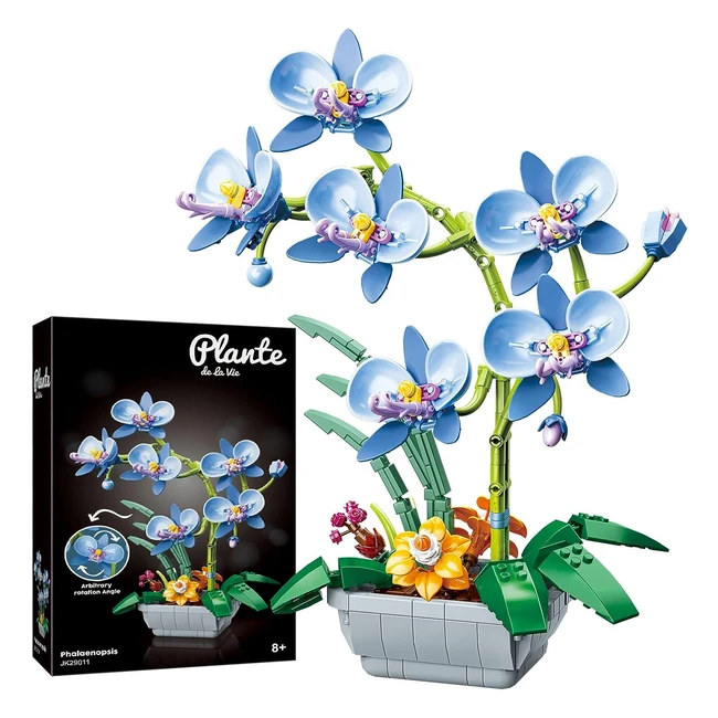 Plantes fleurs artificielles dintrieur - Lorchide 29011 - Couleur bleue