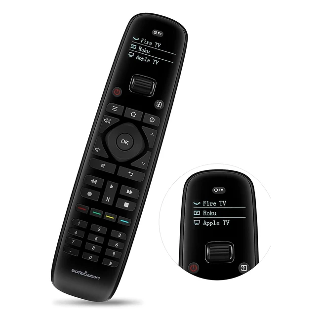 SofaBaton U2 Universal Remote Control - Smart Remote for TV DVD STB - Compatible with Samsung LG - Netflix Sky Q - #UniversalRemote