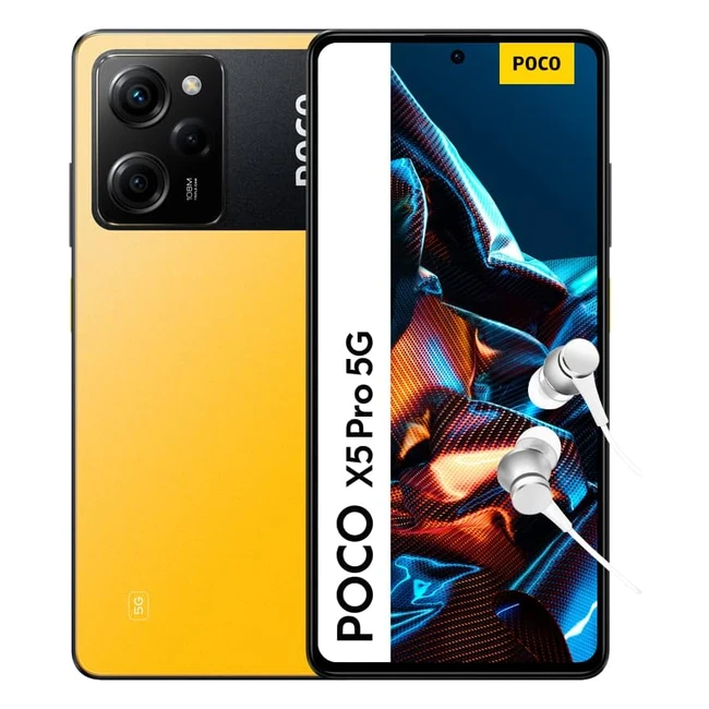 Xiaomi Poco X5 Pro 5G Smartphone 8256 GB 120 Hz FHD AMOLED 108 MP Kamera 50
