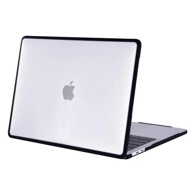 Coque MacBook Pro 13 pouces M1 M2 A2338 A2251 A2289 A2159 A1989 A1708 A1706 - Souple et Rigide - Blanc Mat