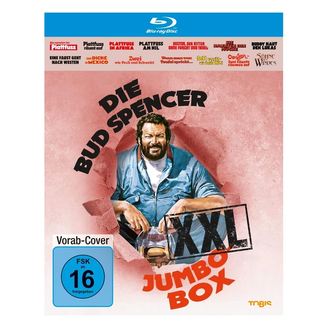 Die Bud Spencer Jumbo Box XXL - BluRay Alemania - Envío Gratis