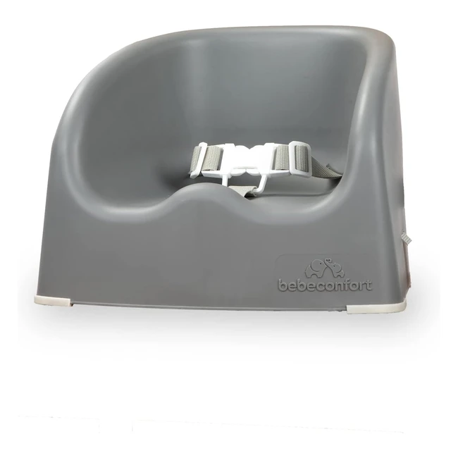 Bebeconfort Essential Booster Seat - 6 Months to 3 Years - Up to 15kg - Warm Grey