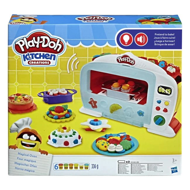 Hasbro Play-Doh Magischer Ofen - Knete für fantasievolles und kreatives Spielen - Kinder ab 3 Jahren
