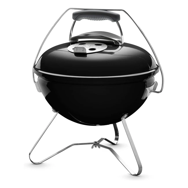 Barbecue Weber Smokey Joe Premium 37cm - Portable et Transportable - Noir