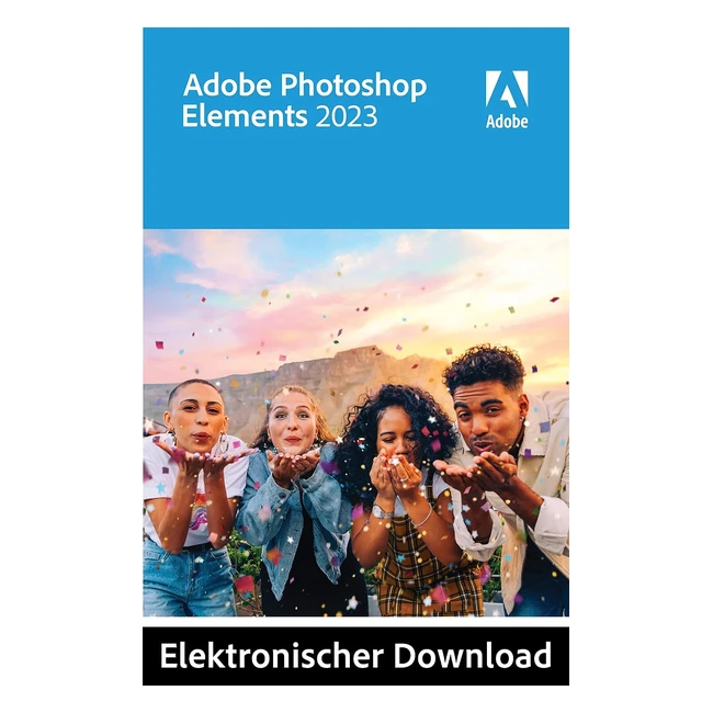 Adobe Photoshop Elements 2023 - Bildbearbeitung mit Animation - PC Aktivierungscode per Email