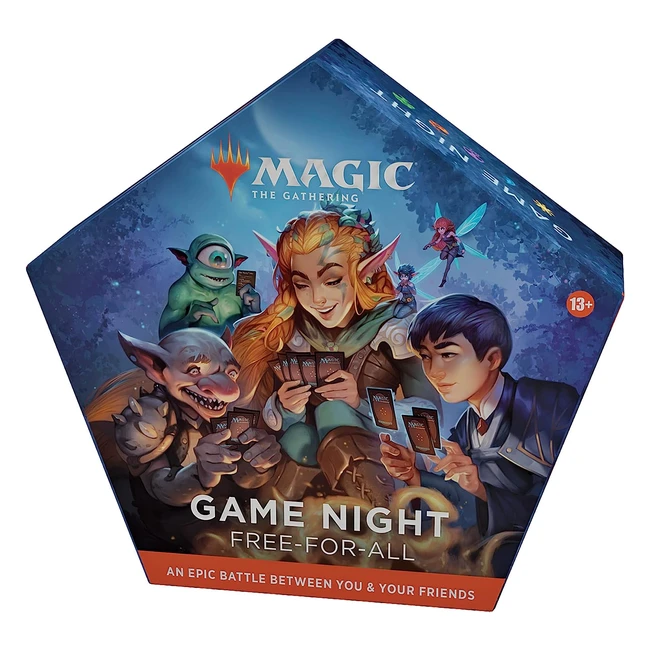 Magic The Gathering Game Night 2022 - Jeu de cartes fantastique pour 2-5 joueurs