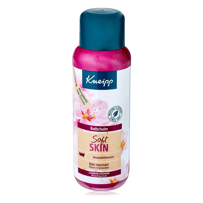 Bain moussant Kneipp Soft Skin parfum fleurs d'amandier 400 ml