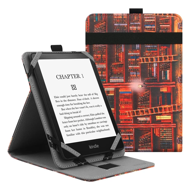 Custodia Universale Vovipo per Kindle Paperwhite Ebook Readers - Compatibile co