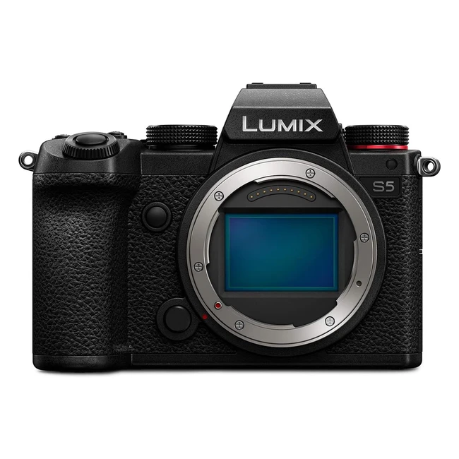 Panasonic Lumix S5 - Appareil photo hybride plein format 24MP - Vido 4K 422 10