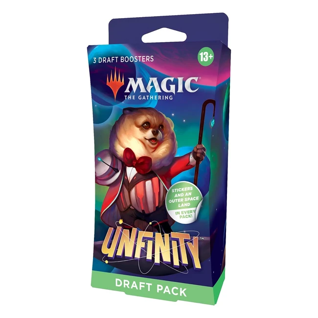 Pack de draft Magic The Gathering Unfinity - 3 boosters - Version anglaise