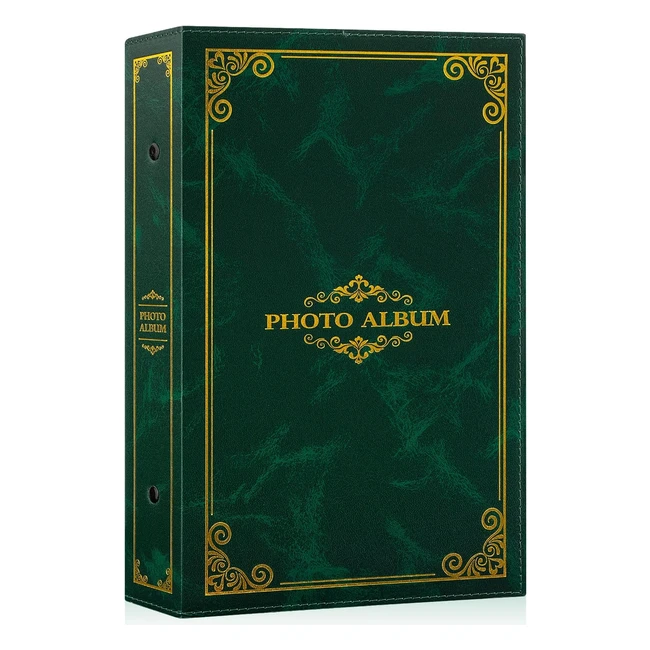 Album photo traditionnel 10x15 avec pochette plastique - 300 photos horizontales