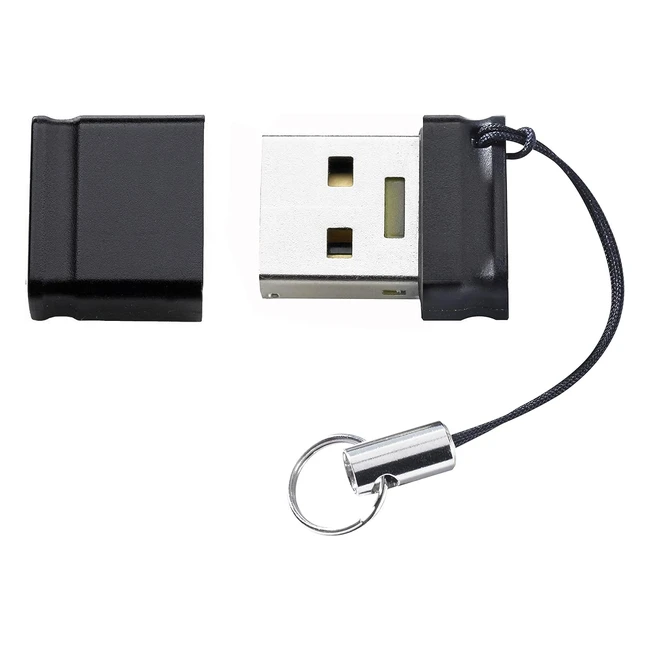 Intenso Micro Line USB Speicherstick Schwarz 128GB - Schnelle Übertragungsraten