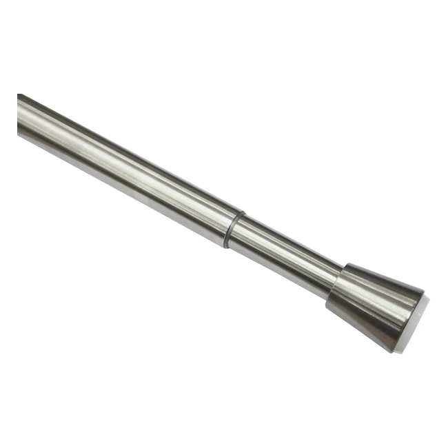 Gardinia Bastone Estensibile per Tenda - Acciaio Inox - Diametro 23-26 cm - Lung