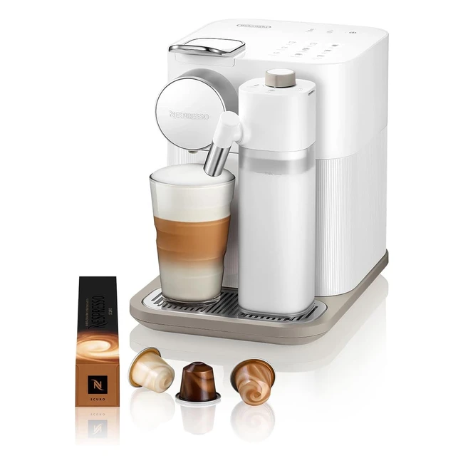 Nespresso Delonghi EN640W Gran Lattissima Kaffeekapselmaschine 1400W, Weiß