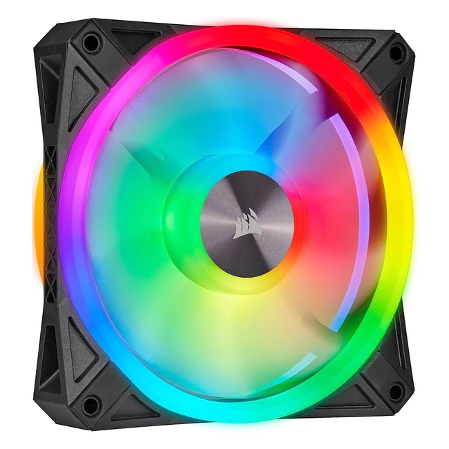 Corsair iCue RGB LED PWM Kühlventilator - Erweiterung für QL120 RGB LED 3 Lüfter Kit