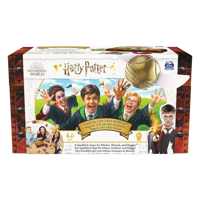 Juego de mesa Harry Potter Catch the Snitch para familias y niños 8+ 6060743