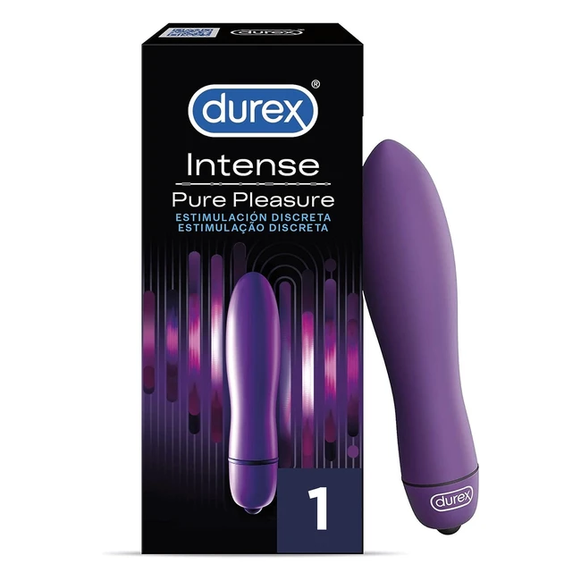 Durex Vibrador Mini Intense Orgasmic - Placer Puro - Consolador Cltoris - Muje