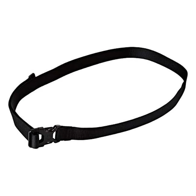 Craghoppers Kiwi Belt Black 55 - Lightweight Travel Ease, Fastening Clamp, Airport Security Friendly