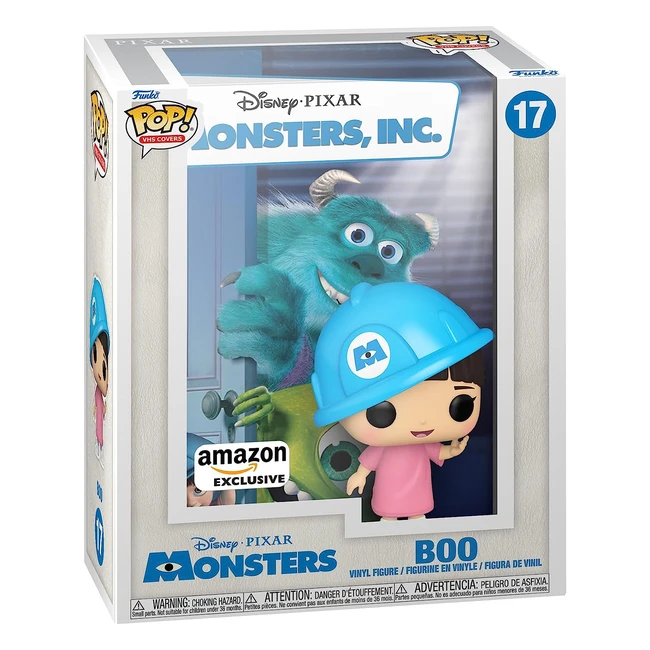 Funko Pop VHS Cover Disney Pixar Sulley Monsters Inc. Exclusiva Amazon - Figura de Vinilo Coleccionable