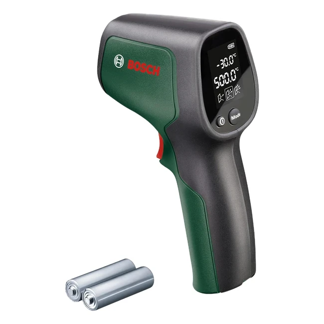 Bosch Infrarot-Thermometer Universaltemp, Temperaturbereich 30°C bis 500°C, 2x AA-Batterien, in Kartonverpackung