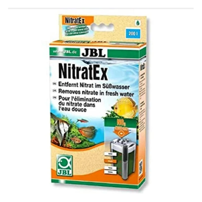 JBL Nitratex - Masse filtrante pour élimination rapide des nitrates dans l'eau d'aquarium - 250 ml