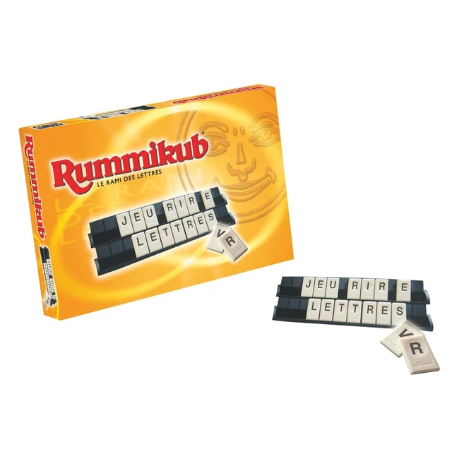 Jeux Hasbro Rummikub Lettres 12 143291012 - Composez les mots les plus longs et gagnez!