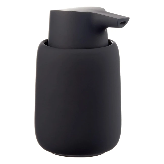 Blomus Soap Dispenser - Ceramic Plastic Silicone - H 14cm T 95cm - 85V 025L