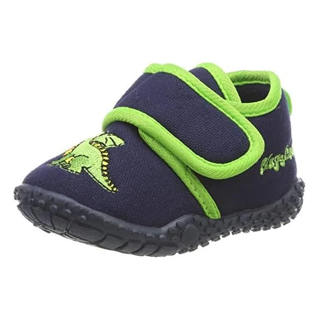 Pantofole Playshoes Unisex per Bambini e Ragazzi - Drago 2829 EU