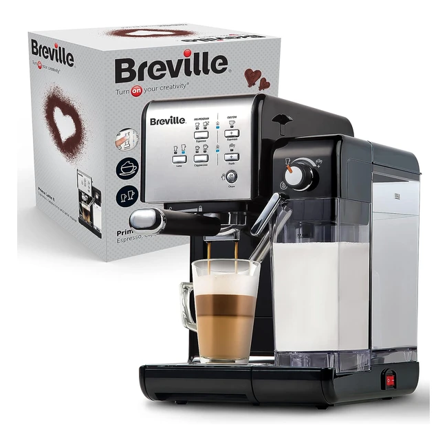 Breville Prima Latte II Espresso Kaffee- und Cappuccinomaschine 19bar Pumpe und 