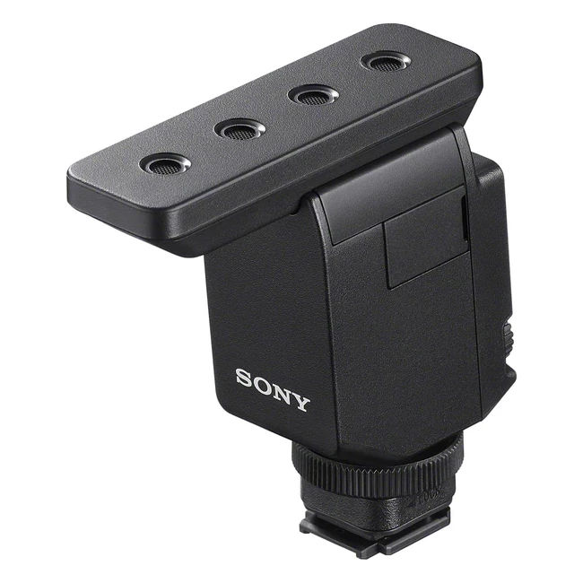 Sony Shotgun Mikrofon ECMB10 - Kompakt, Kabellos, Batterielos - Hochwertige Tonaufnahme