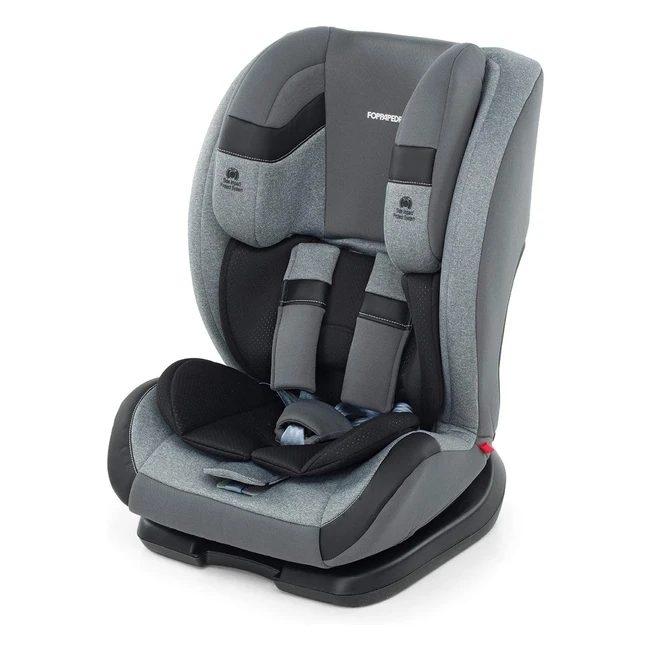 Seggiolino auto Foppapedretti Reklino senza Isofix - Gruppo 123 - 9-36 kg - Silver