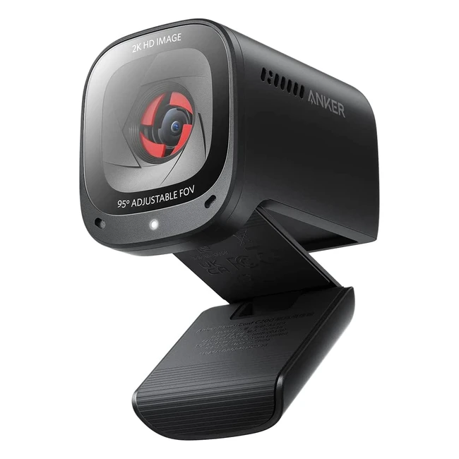 Anker PowerConf C200 2K USB-Webcam fr Laptops - Kristallklare Videoanrufe mit 