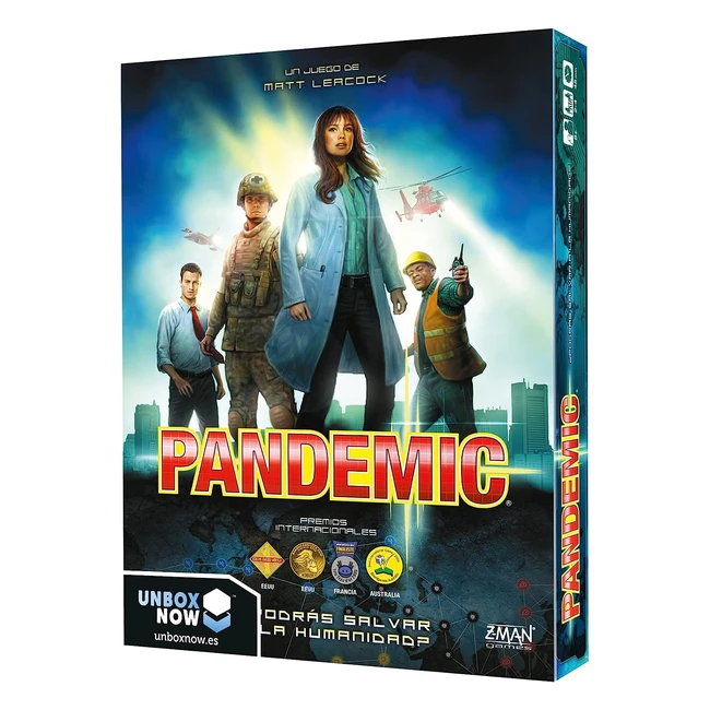 Juego de Mesa Pandemic - Zman Games - A partir de 8 años